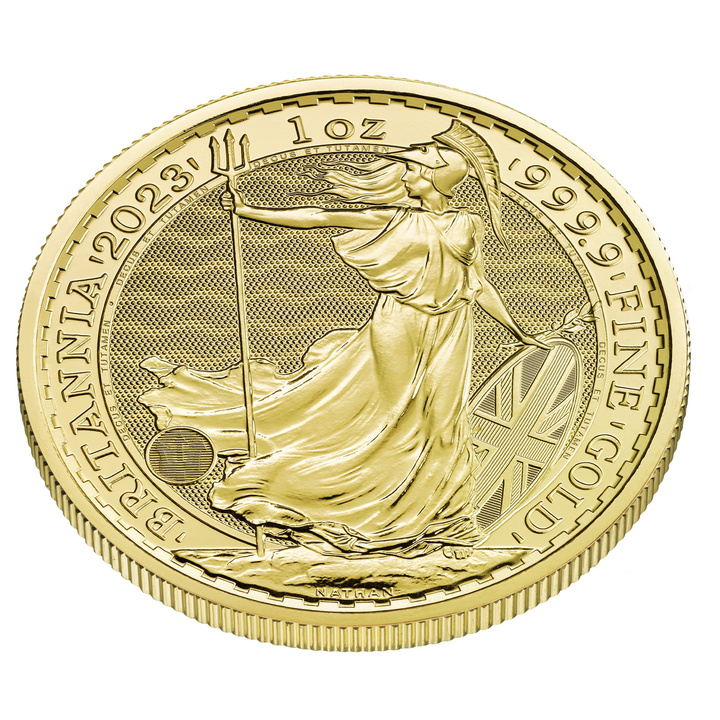 Britannia - Queen Elizabeth II 1 uncja Złota 2023