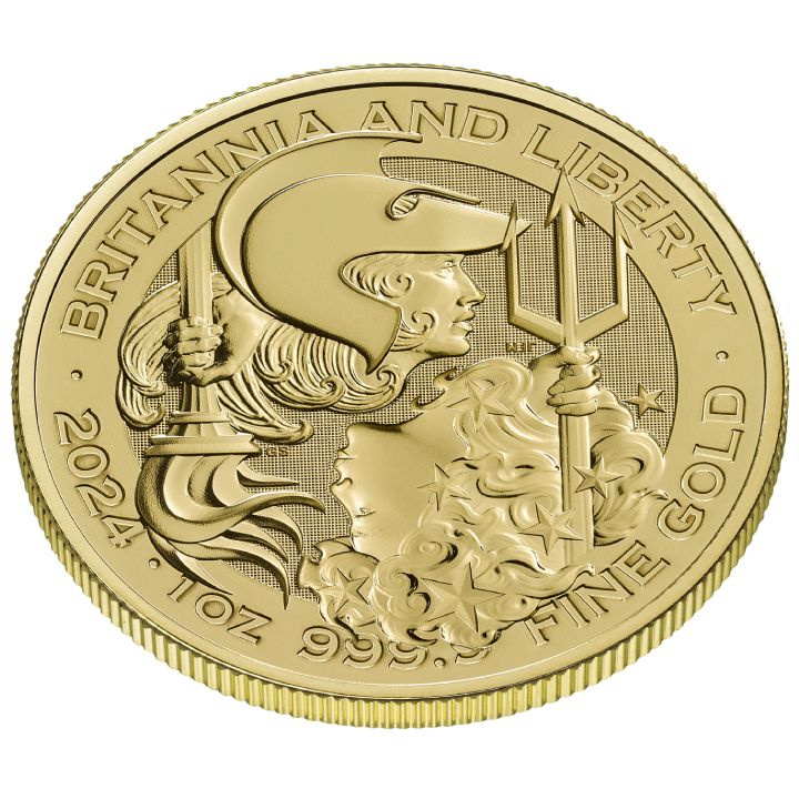 Britannia and Liberty 1 oz Gold 2024