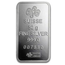 50 g Pamp Fortuna ezüsttömb