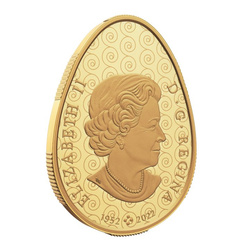 Canada : Œuf de Pâques en or 2023 Proof
