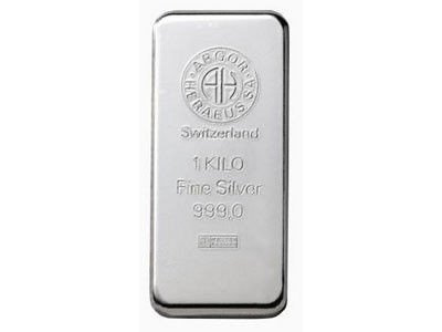1000 gram Bar Silver Argor - Heraeus