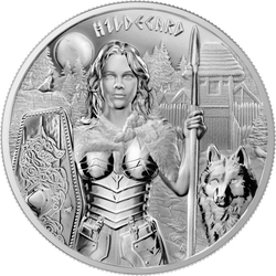 Valkyries: Hildegard 1 uncja Srebra 2022 (bez certifikátu)
