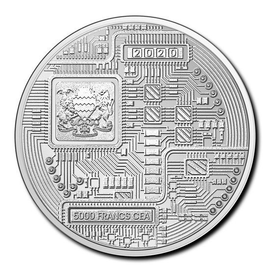 Czad: LiteCoin 1 uncja Srebra 2020