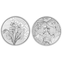 The Violet 10 Euro Silber 2024 Coin