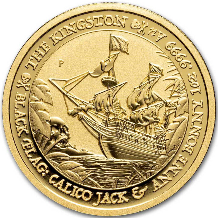 Tuvalu : Black Flag - The Kingston 1 once d'or 2024