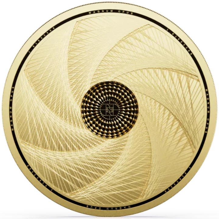 Tokelau: Magnum Opus 1/10 oz Oro 2024 Prooflike