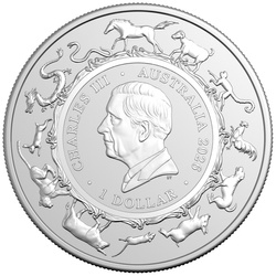 RAM: Lunar - Rok Konia 1 uncja Srebra 2026