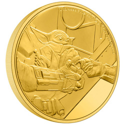 Niue: Star Wars The Mandalorian – Grogu 1 uncja Złota 2022 Proof