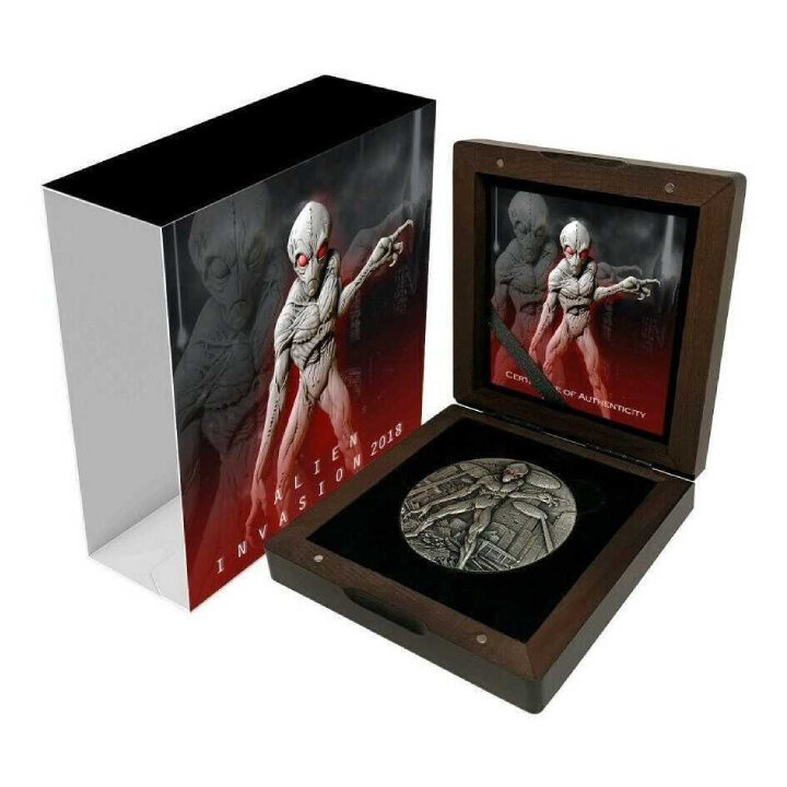 Czad: Nine-Tailed Fox 2 oz Silver 2023 Antique Coin