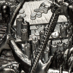 Palaos: Ferryman of the Dead - Charon coloured 3 oz Silver 2023 Proof Ultra High Relief