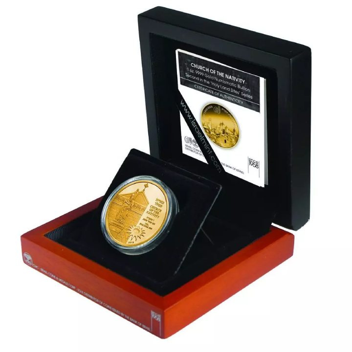 Iglesia de la Natividad 1 oz Oro 2019