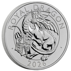 Moneta z miedzioniklu The Royal Tudor Beasts - The Royal Dragon £5 2026