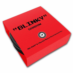 Niue: PAC-MAN GHOST "BLINKY" coloreado 1 oz Plata 2022 Proof Shaped Coin