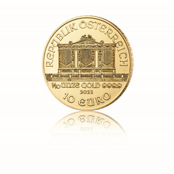 Vienna Philharmonic 1/10 oz Gold 2022