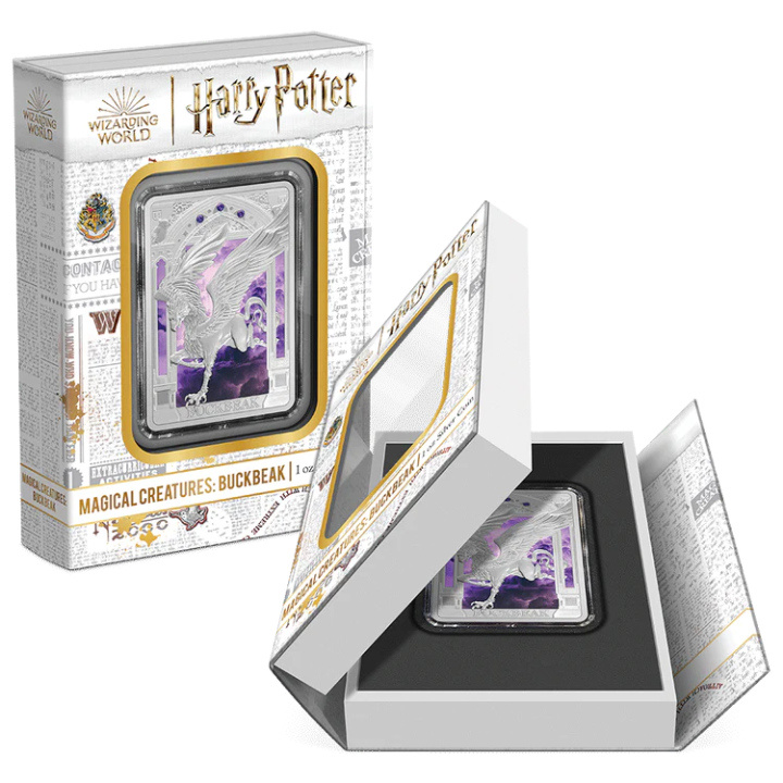 Niue: Harry Potter - Magical Creatures 'Buckbeak' coloured 1 oz Silber 2023 Proof