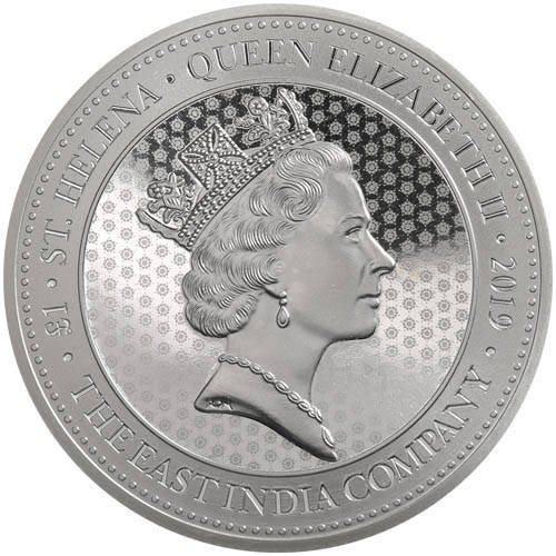 Santa Elena: Pica Guinea 1 oz Plata 2020