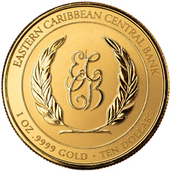 Grenada: La Diablesse kolorowany 1 uncja Złota 2023 Proof
