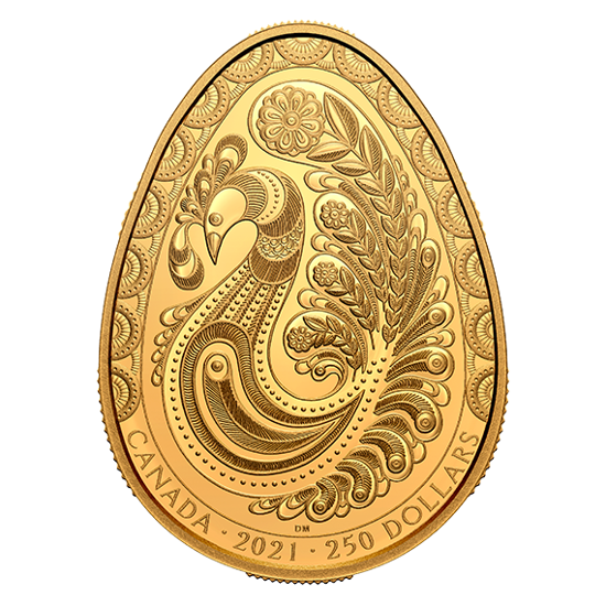 Œuf de Pâques en or 2021 Proof