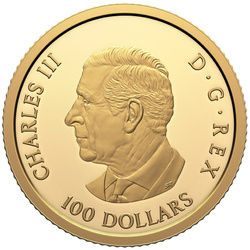 Canada: 100th Anniversary of the Royal Canadian Air Force $100 Złoto 2024 Proof
