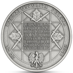 Aggressione sovietica alla Polonia - 17 IX 1939 r. 20 zł Argento 2023