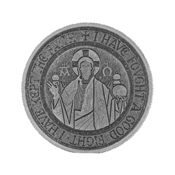 Samoa: Alpha & Omega 1/2 oz Plata 2021 Moneda Antigua