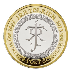 Zestaw 5 monet Wielka Brytania Srebro 2023 Proof Piedfort Commemorative Coin