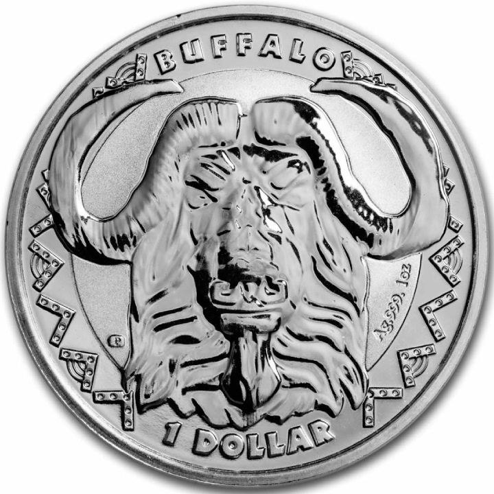 Sierra Leone: Big Five - Buffalo 1 oz Silber 2023