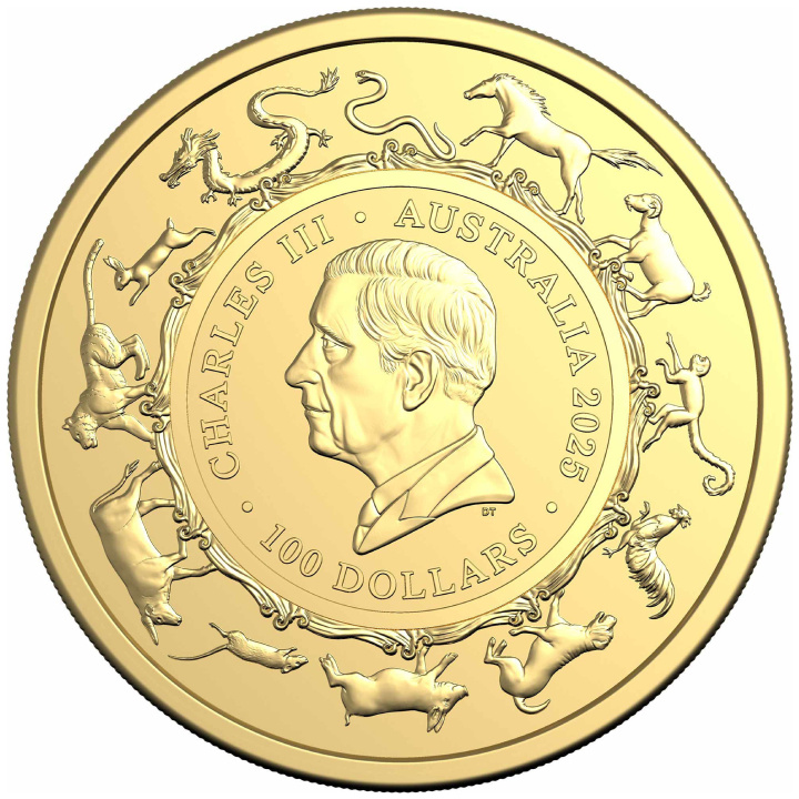 RAM: Lunar – Jahr der Schlange 1 Unze Gold 2025