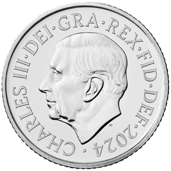 Lote de 14 monedas Reino Unido 2024 Proof