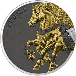 Set of Silver Medals Germania Beasts - Sleipnir Gilded 2 x 1 oz Silver 2026