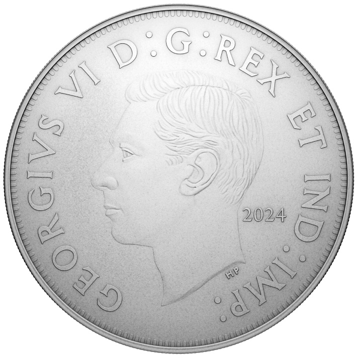 Kanada: Emanuel Hahn eredeti vázlata – Parlament 5 uncia ezüst 2024 antikolt érme