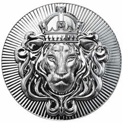 Medalie de argint Scottsdale Mint: Lion Stacker 1 uncie de argint