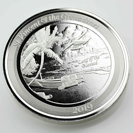 St. Vincent & The Grenadines: Island Hopping 1 oz Silver 2019
