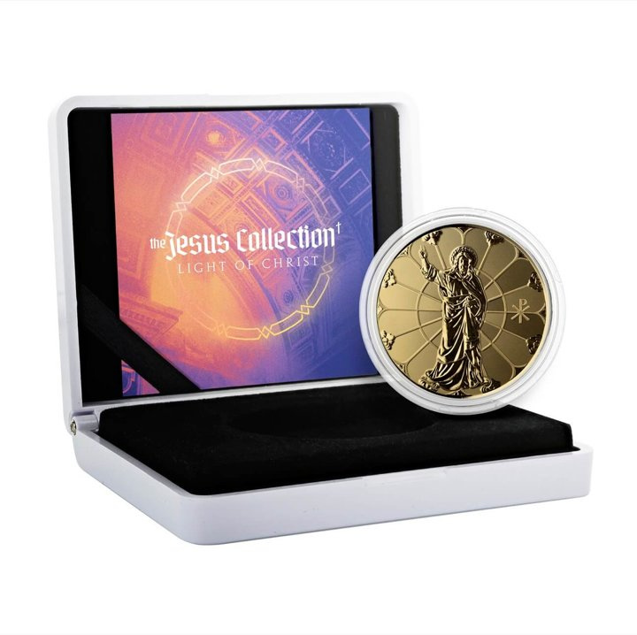 Samoa: Light of Christ 1 oz Gold 2022 Prooflike