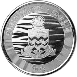 Cayman Islands: Marlin 1 uncja Srebra 2023 Prooflike