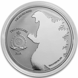 Niue: Godzilla vs Monsters - Mechagodzilla 1 oz Silver 2024