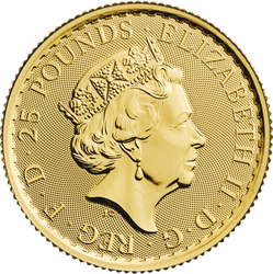 Britannia 1/4 unce zlata 2021