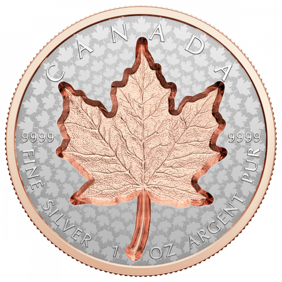 Maple Leaf Super Incuse 1 unce stříbra 2022 Proof