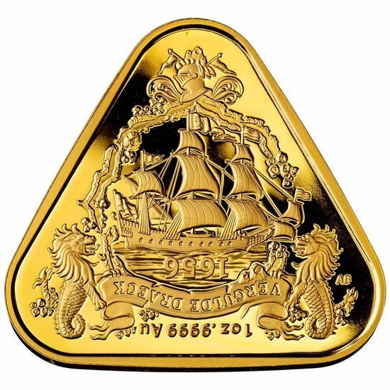 Treasure Shipwrecks: Vergulde Draeck 1 uncja Złota 2020