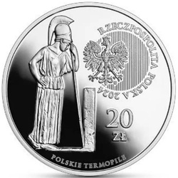 Les Thermopyles polonaises - Głogów 20 zł Argent 2024 Proof