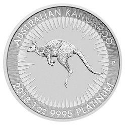 Australijski Kangur 1 Uncja Platyny 2018