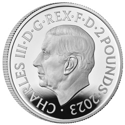 Britannia 1 uncja Srebra 2023 Proof