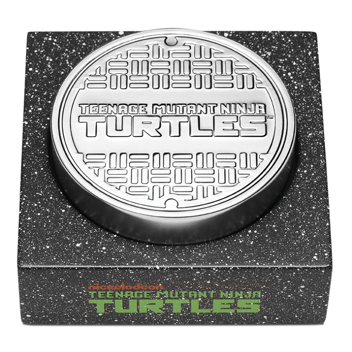 Tuvalu: Teenage Mutant Ninja Turtles - 40th anniversary coloured 2 oz Silver 2024 High Relief Antiqued Coin