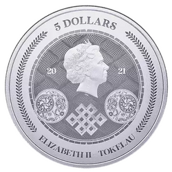 Tokelau: Chronos 1 oz Plata 2021