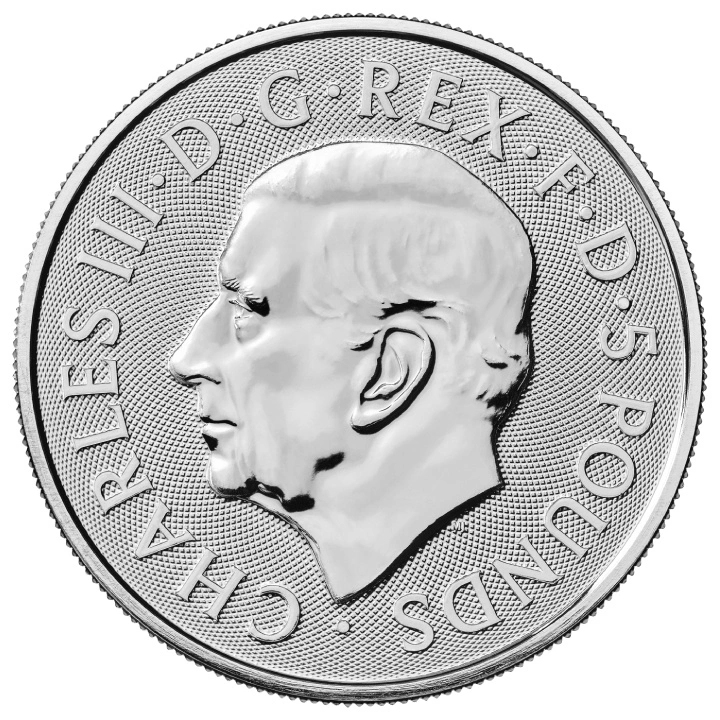 Las bestias reales de los Tudor: La Pantera de la Reina 2 oz Plata 2025