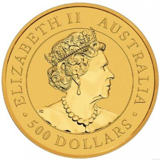 Australský orel 5 uncí zlata 2021 Proof High Relief