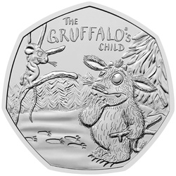 The Gruffalo's Child 50p Miedzionikiel 2024