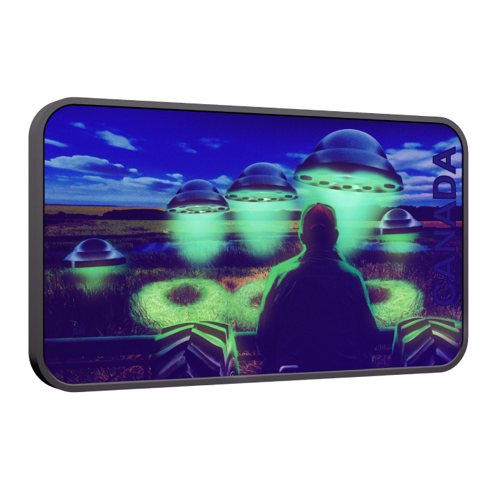 Canada: Canada’s Unexplained Phenomena - The Langenburg Event coloured $20 Silver 2024 Proof Coin