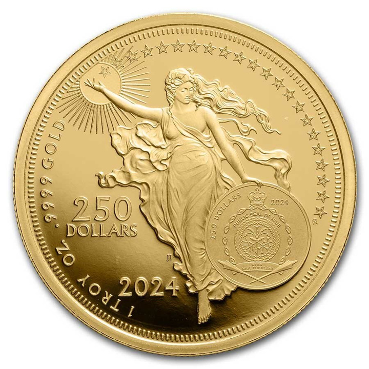 Niue: Icons of Inspiration - Beethoven 1 oz Gold 2024 Coin