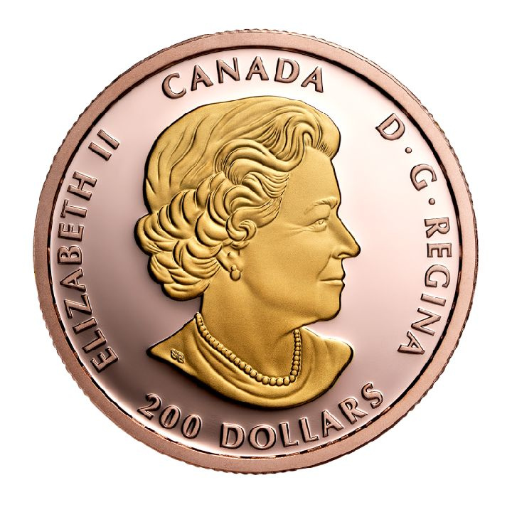 Canada: Dollaro della pace 1 oncia d'oro 2023 Proof Ultra High Relief Plated Coin